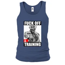 Майка для качалки "F*ck off, i`m training"